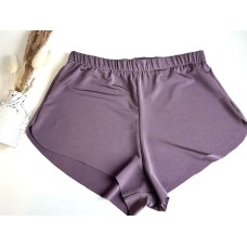 Classic shorts, "Evening shine", color purple with spraying, art. 1241