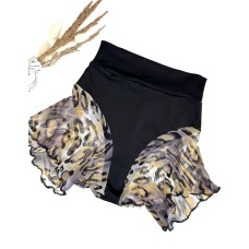 Shorts for Twerk "Gentle Leopard", art 1236