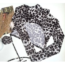 Top for Twerk "Sophisticated Leopard", art. 1262