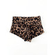 leopard shorts for twerk brown women
