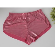 Pink shorts with spraying