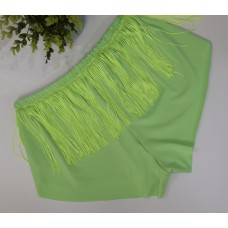 Shorts with Fringe, Greens, art.1019