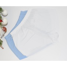 Shorts Gentle, white, blue art. 1031