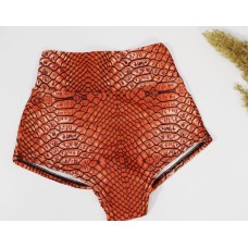 Shorts with a print "Scales of red Anaconda", Push-Up, art.1174