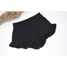 Shorts with ruffles Black art.1081