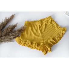 Shorts Ruffle scar, yellow art.1082