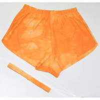 Shorts Watercolor divorces, orange, art.1128