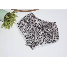 Gray Leopard shorts art.1144