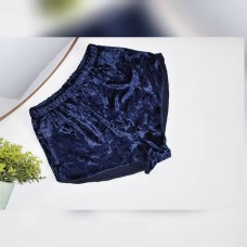 Velvet velor shorts, blue art.1140