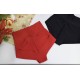 Shorts for Tverk with cuts from the back, color red, black, art.1124