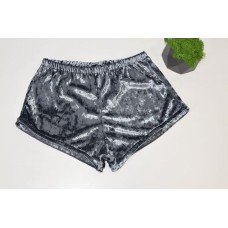 Velor shorts, dark gray art.1075