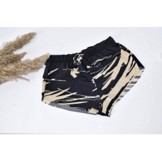 Shorts with a print Divorces beige art.1064