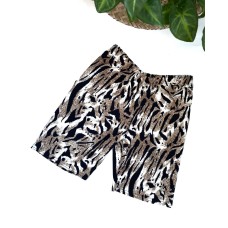 Sports shorts with "Wild cat" print, art. 1195