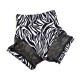 Shorts with mesh, "Crazy Zebra", art. 1219