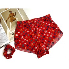 Shorts for Twerk Red with "Viton" print art.1207