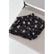 Shorts for Twerks "Wind Dance", ruffles, high rise, with print, art. 1265