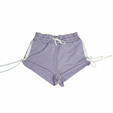 Лавандові шорти для танців Power Twerk зі шнурівкою