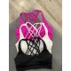 Women's top with weave and cups, in the assortment - the perfect choice for twerking! Art. 2024