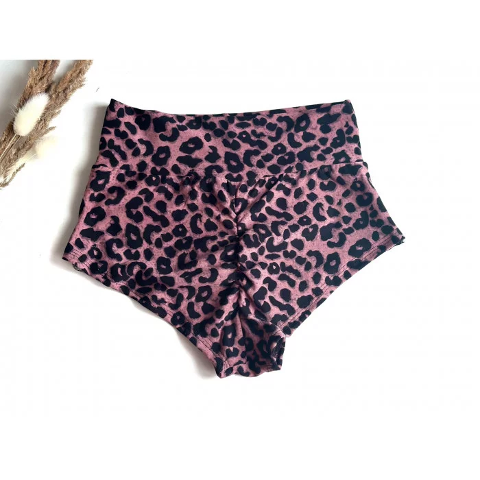 Shorts for twerking "Wild dances" Leo, with powder, Push-Up, art.1231