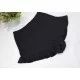 Shorts Scar with ruffles Black art.1111 Shorts Scar with ruffles Black art.1111